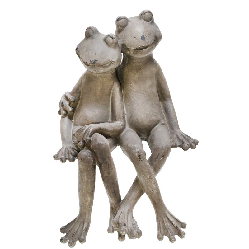 sitting frog figurine